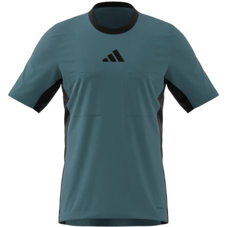 adidas REF 24 rövidujjú játékvezetői mez, kékeszöld