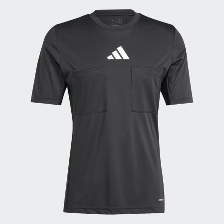 adidas REF 24 rövidujjú játékvezetői mez, fekete, 2XL-es méret